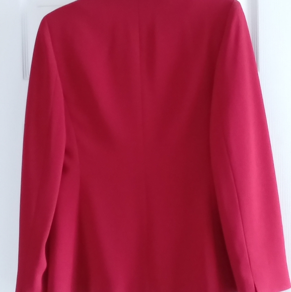 Ann Taylor Red Suit size 10 - Picture 2 of 3